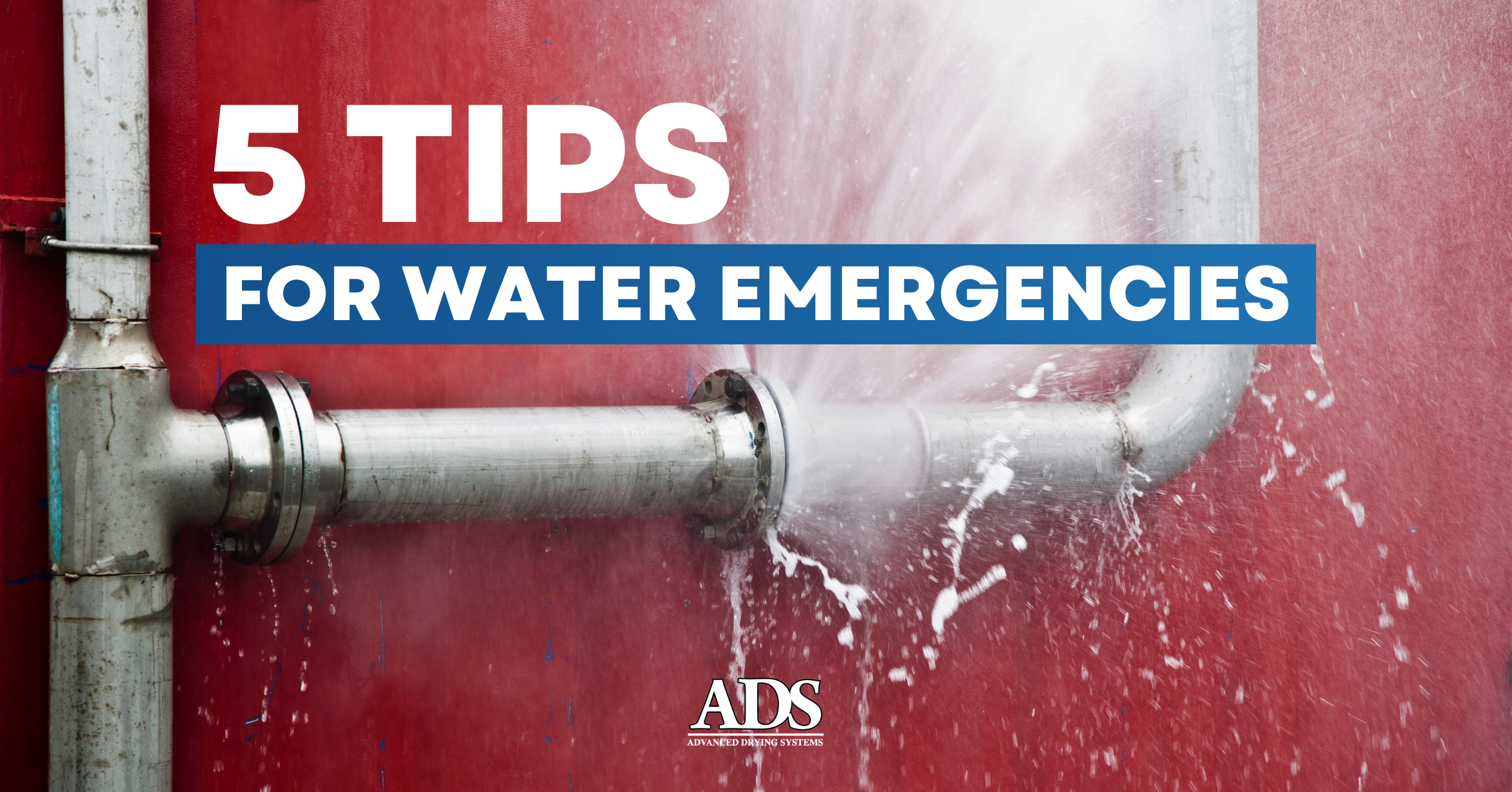 5 Tips for Water Emergences